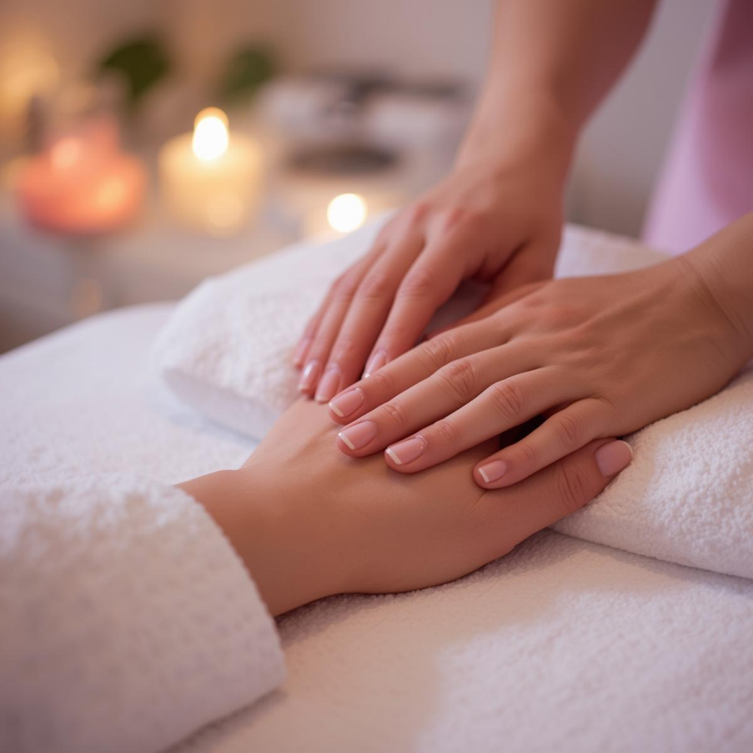 Manucure naturelle &agrave; domicile &agrave; Mandelieu‑La Napoule